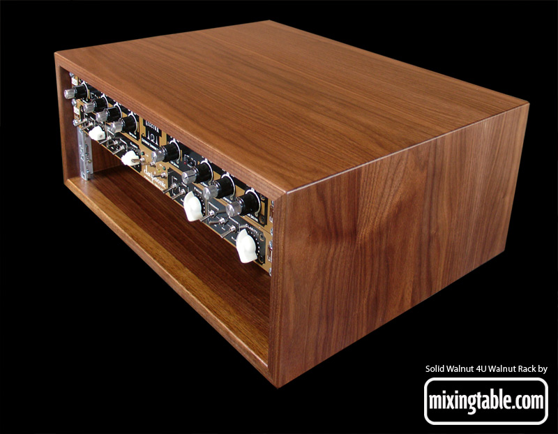 19 inch walnut racks for audio gear by